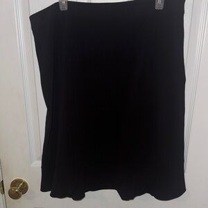 Sunny Leigh Classic Black A-Line Skirt